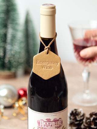 Emergency wine tag
