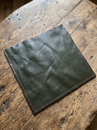 Limited Edition Silk Lined Leather Vinyl Sleeve