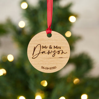 I Believe Wooden Christmas Ornament Decoration