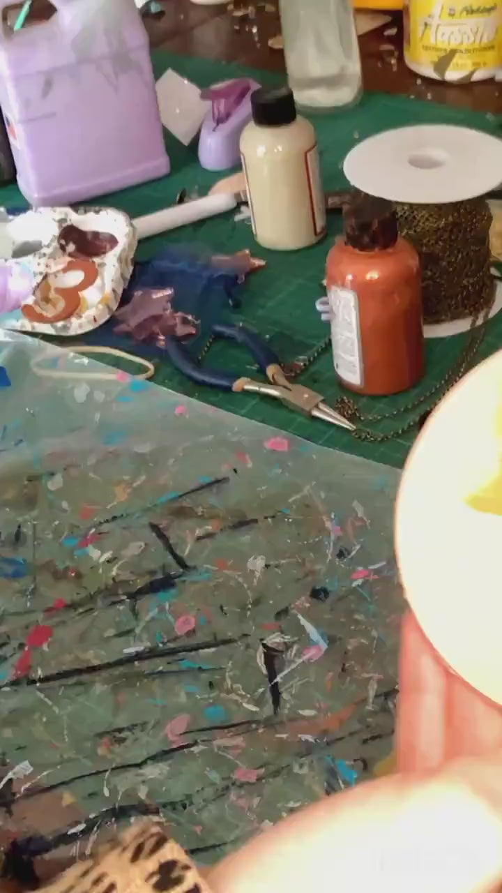 Metallic Hand Stamped Leather Coasters - Gifts for the home, new home gifts, mothers day gift, personalised home office gift