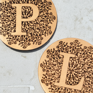 Mandala Monogram Coaster