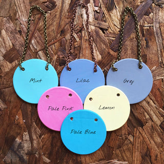 Personalised Leather Bottle Tag