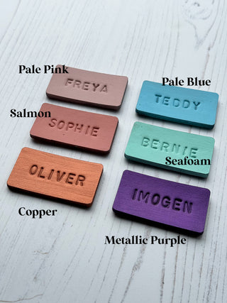 Handmade Personalised Leather Tags, Newborn Basket, Welcome Home Gift, Gift For Baby, Baby Hamper Tag, Baby Blanket Tag,