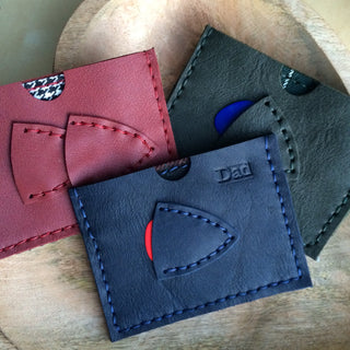 Forest Green plectrum and card holder.